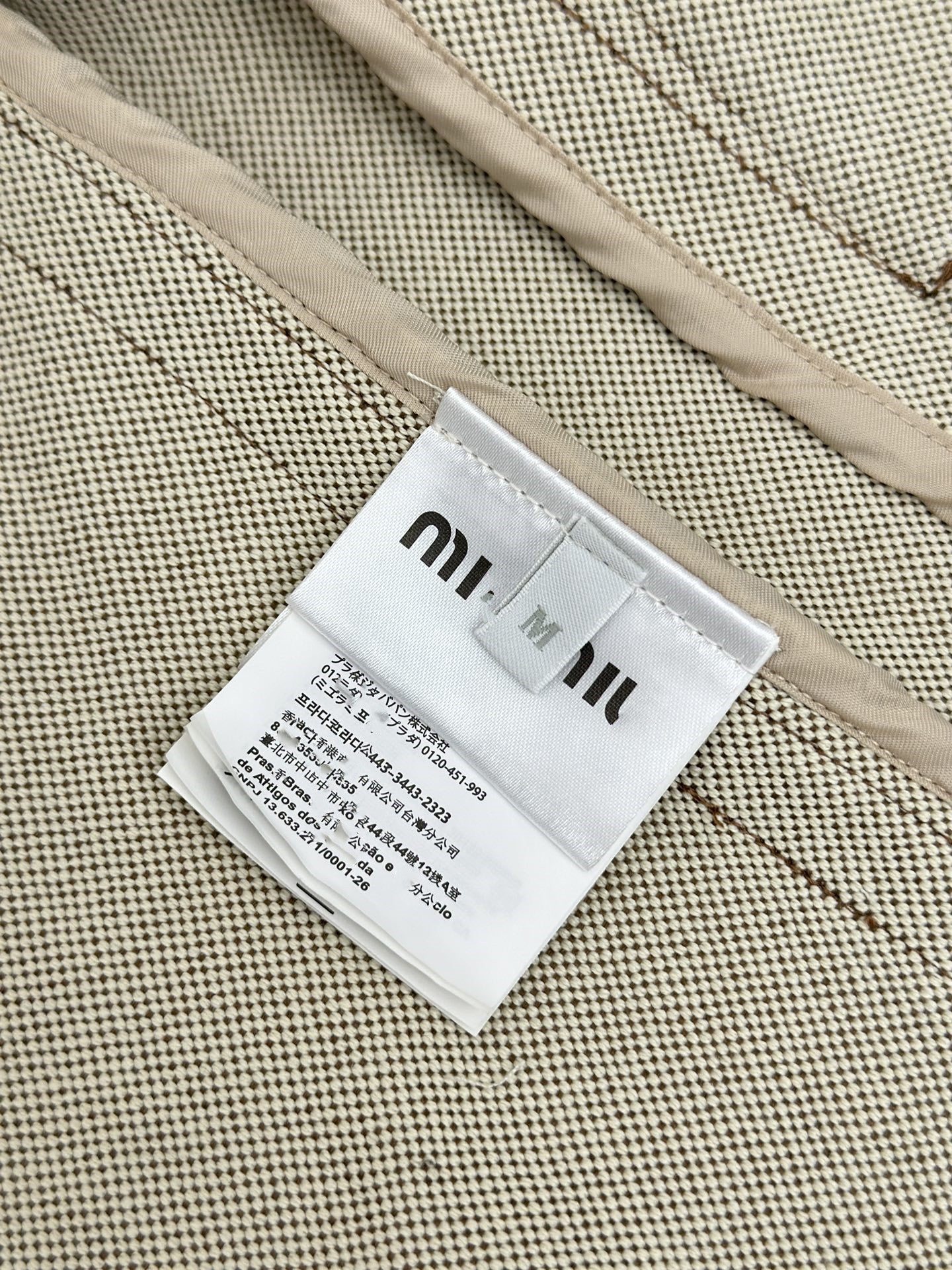 MIUMIU長袖 ジャケット カジュアル おしゃれ上着 SY0799