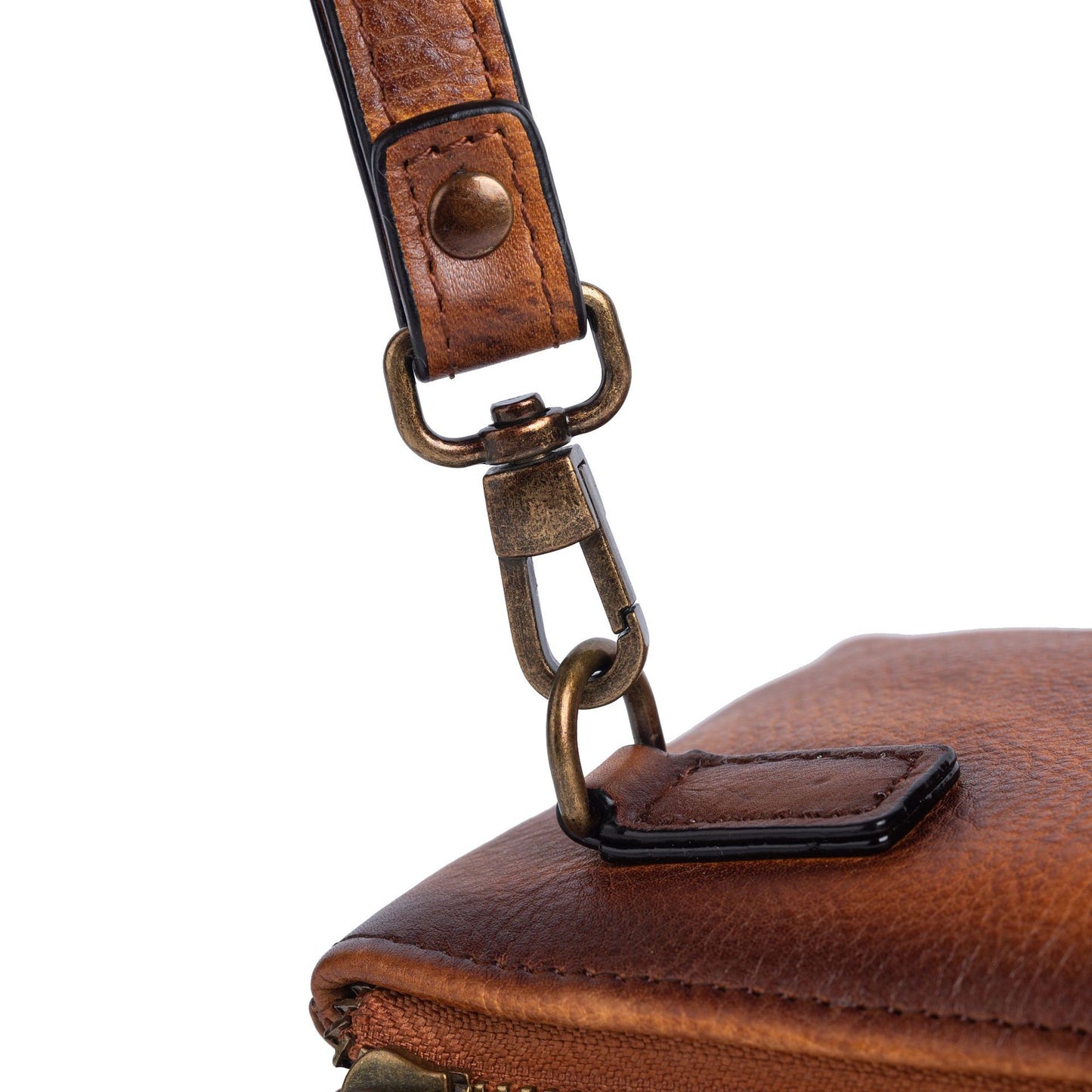 Men's Clutch Bag Genuine Cowhide Leather Retro Casual Men's Bag
