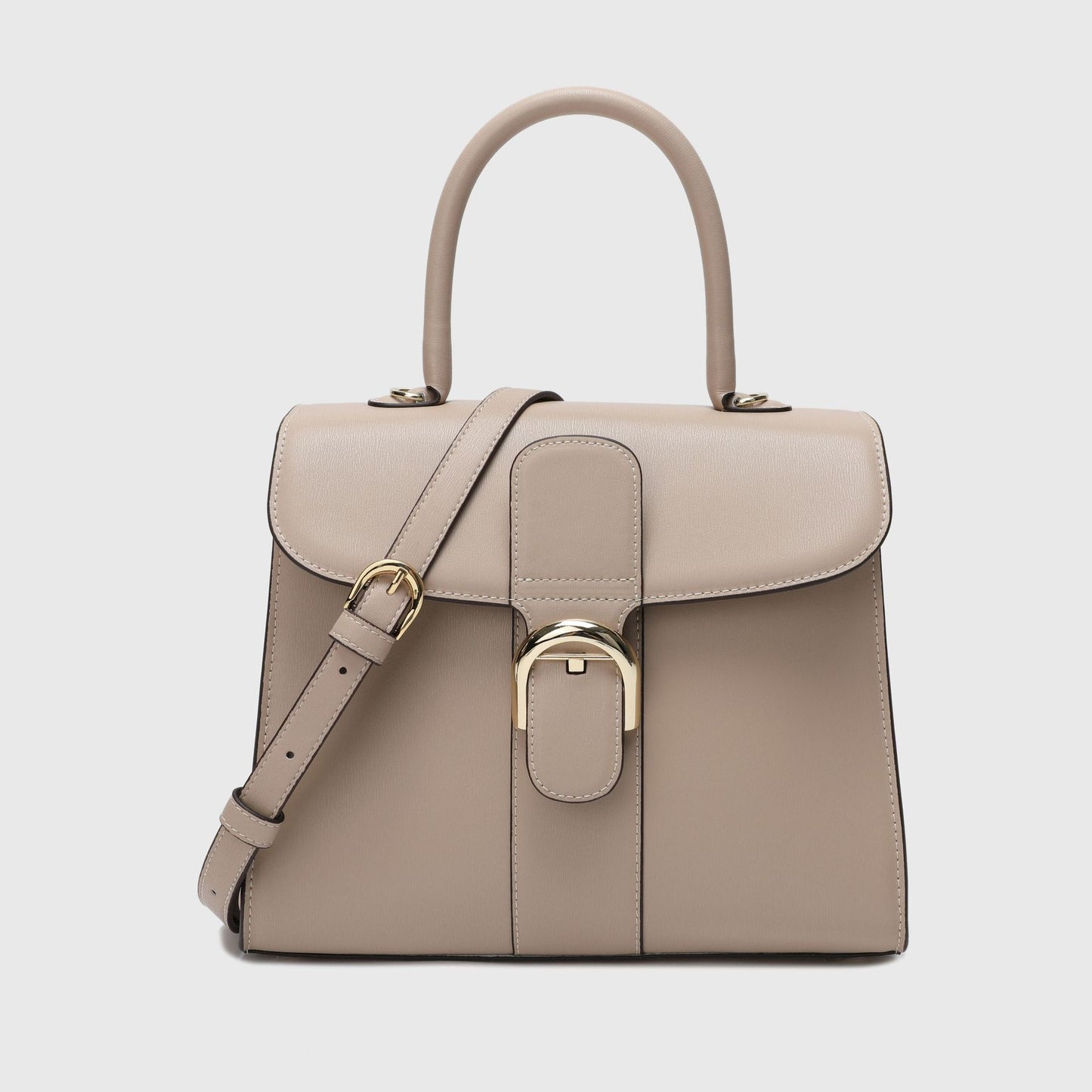 Women's handbag large capacity luxury color commuting fashion shoulder bag cowhide crossbody bag