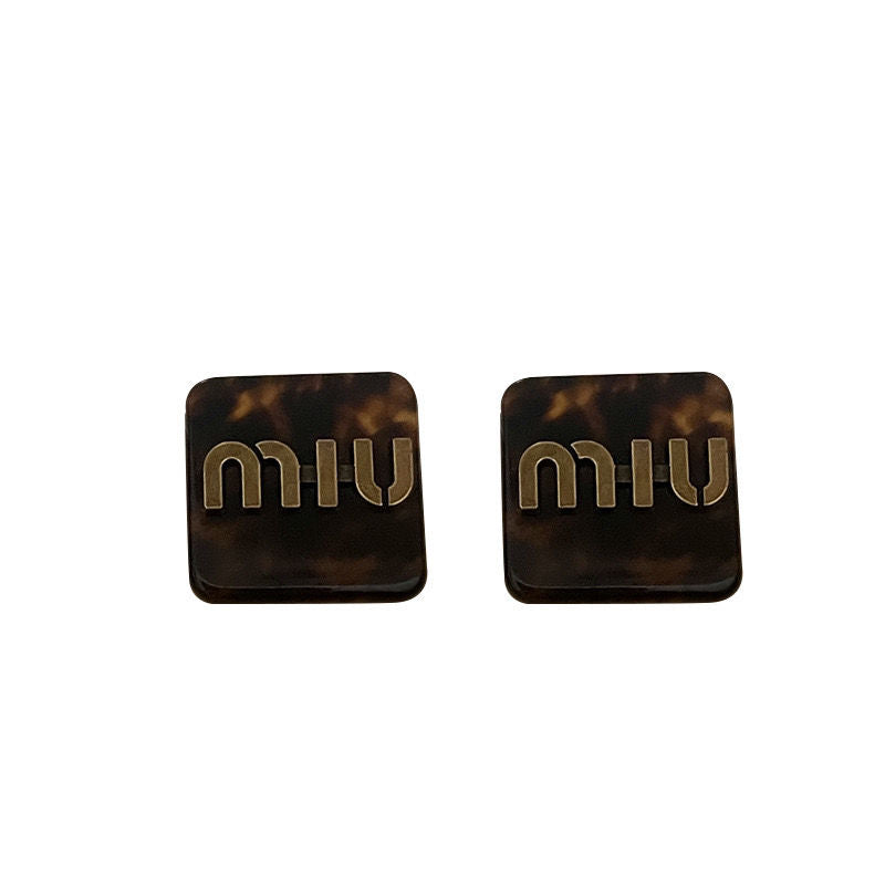 MIUMIU レディーファッション高級感耳飾り 気質 精緻女性イヤリング EH0002