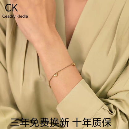 Ceadry kledle レディーブレスレット ファッションins風 色落ちしない  ファッション女子 学生手飾り