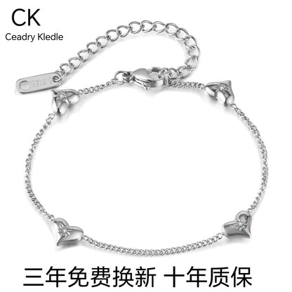 Ceadry kledle レディーブレスレット ファッションins風 色落ちしない  ファッション女子 学生手飾り