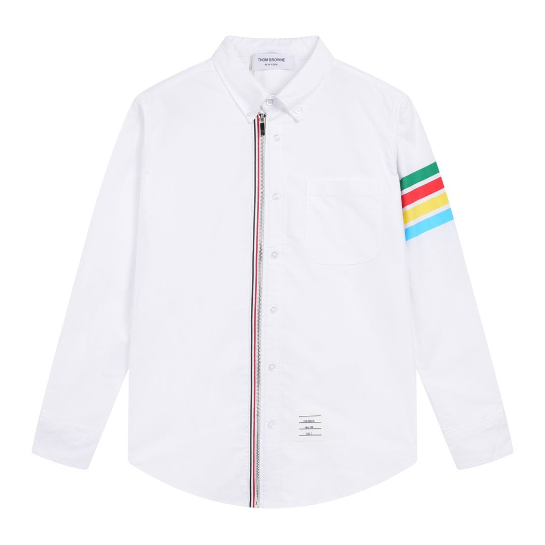 TBファッション長袖 シャツ  カジュアル   おしゃれ上着 SY0796