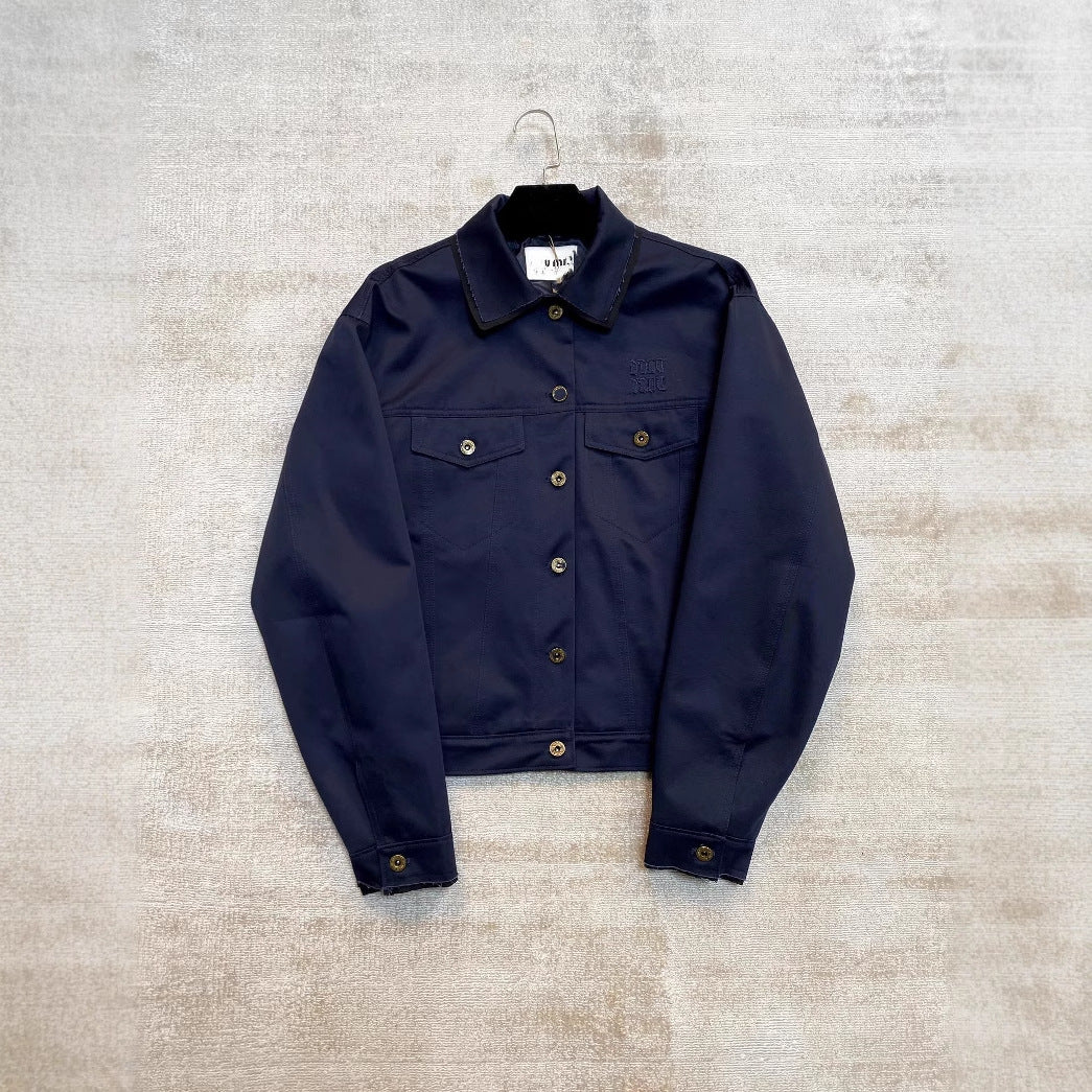 MIUMIU長袖ジャケット クールカジュアル  おしゃれ上着 SY0363