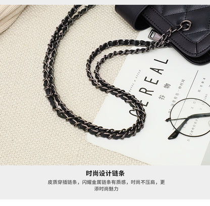 Women's bag Crossbody bag Underarm bag Genuine leather Luxury chain bag Square bag Shoulder bag.Pochette