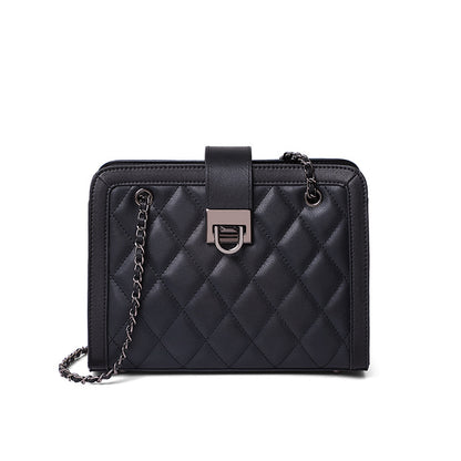 Women's bag Crossbody bag Underarm bag Genuine leather Luxury chain bag Square bag Shoulder bag.Pochette