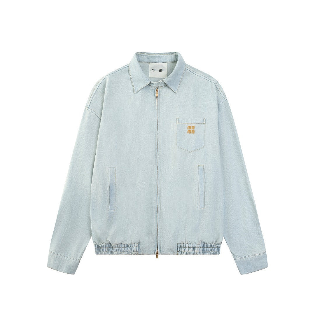 MIUMIU長袖ジャケット クールカジュアル  おしゃれ上着 SY0388