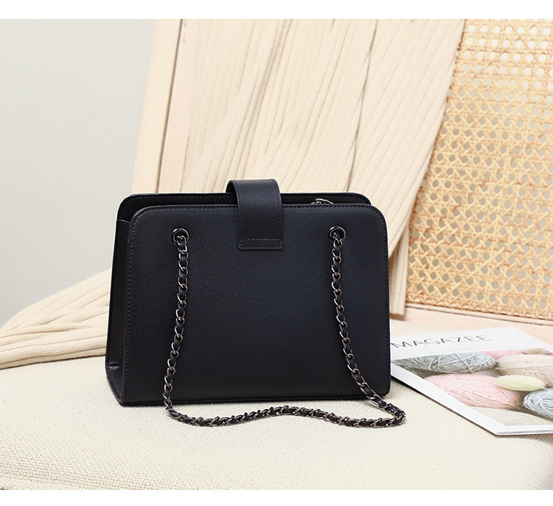 Women's bag Crossbody bag Underarm bag Genuine leather Luxury chain bag Square bag Shoulder bag.Pochette