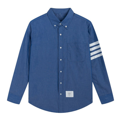 TBファッション長袖 シャツ  カジュアル   おしゃれ上着 SY0797