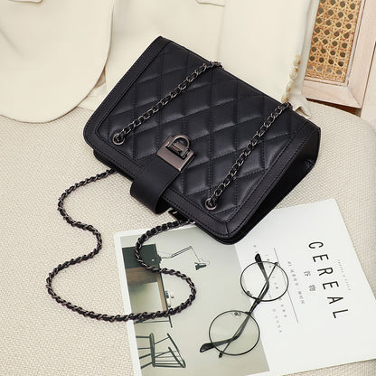 Women's bag Crossbody bag Underarm bag Genuine leather Luxury chain bag Square bag Shoulder bag.Pochette