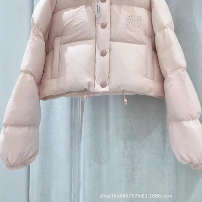 MIUMIU長袖ダウンジャケットあたたかい カジュアル おしゃれ上着 SY1422