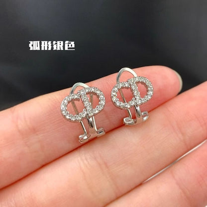 AOMIDIOR女性イヤリング イヤークリップ 高級感 気質 精緻 レディーファッション耳飾り CDEH0107