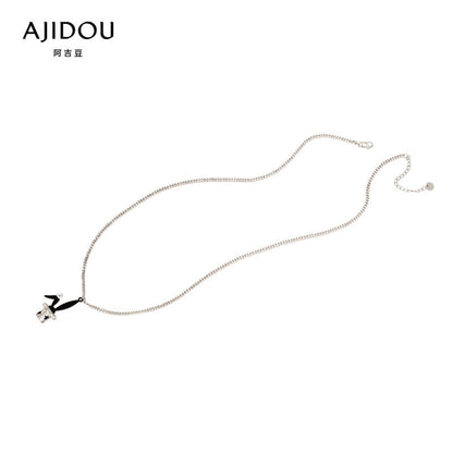 AJIDOU消えたサーカスシリーズのアイデアウサギのかわいいおしゃれネックレスプレゼント