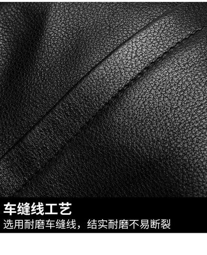 Men's handbag genuine leather cowhide computer bag business large capacity briefcase 