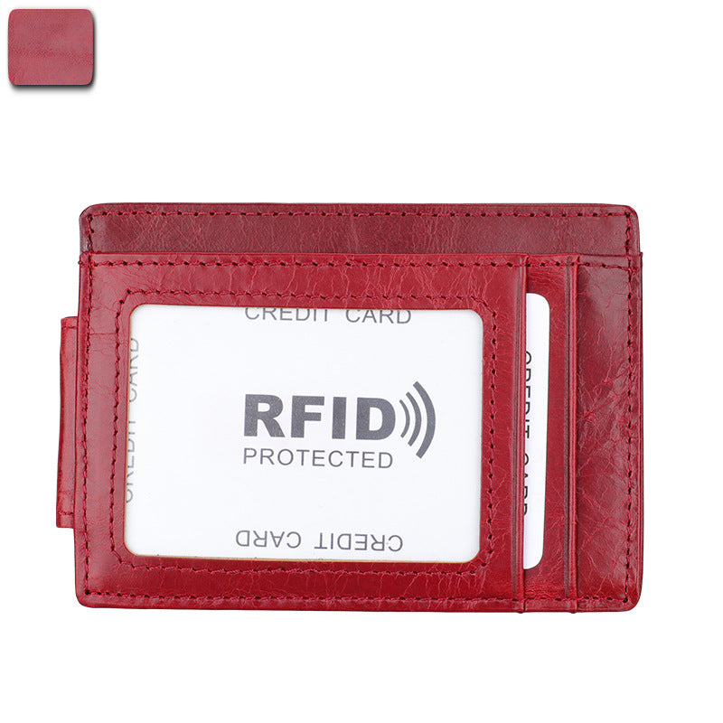 メンズ財布 rfid カードバッグ レトロ 男性用ウォレット