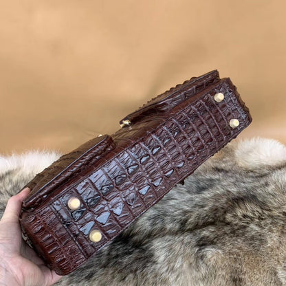 タイワニ皮骨皮メンズオフィスバッグハンドバッグ斜めがけショルダーバッグビジネスファッション背骨ブリーフケース