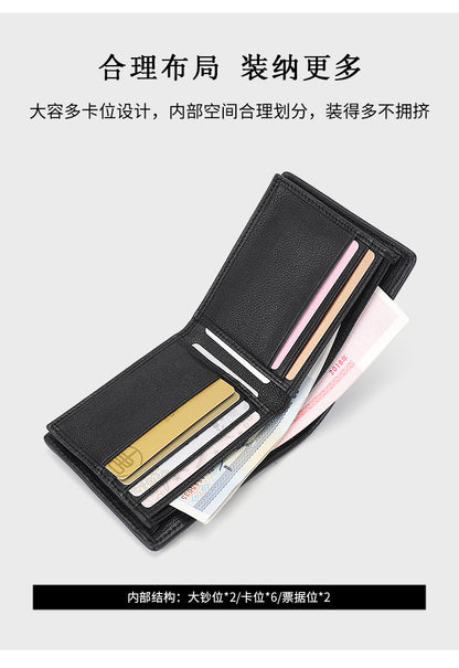 ワニ皮短財布 本革製 ファッション ビジネスカジュアル小銭入れ財布ウォレット