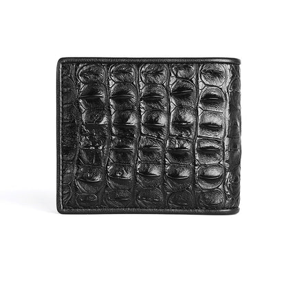 ワニ皮短財布 本革製 ファッション ビジネスカジュアル小銭入れ財布ウォレット