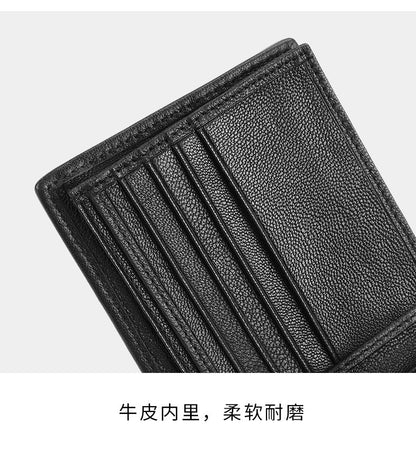 ワニ皮短財布 本革製 ファッション ビジネスカジュアル小銭入れ財布ウォレット