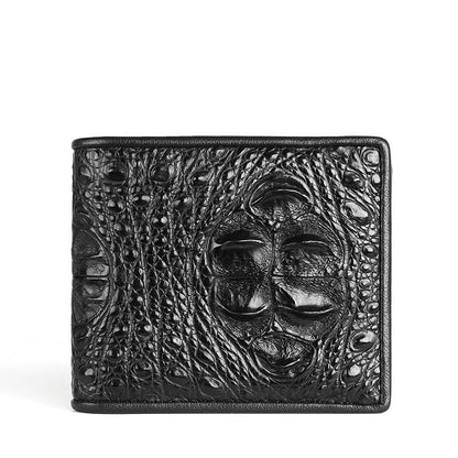 ワニ皮短財布 本革製 ファッション ビジネスカジュアル小銭入れ財布ウォレット