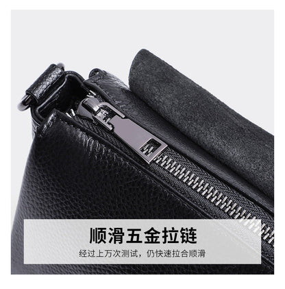 Genuine leather women's bag Trending armpit bag Crossbody bag Fashion square bag Shoulder bag that goes with anything. Pochette