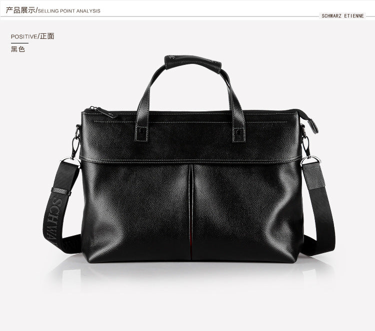 メンズハンドバッグ  牛皮本革製 高品質 カジュアル パソコンバッグ  男性ブリーフケース