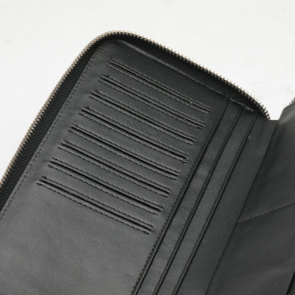 シャムワニ皮 メンズ長財布 ダブルファスナー カードバッグ 本革ウォレット ハンドバッグ