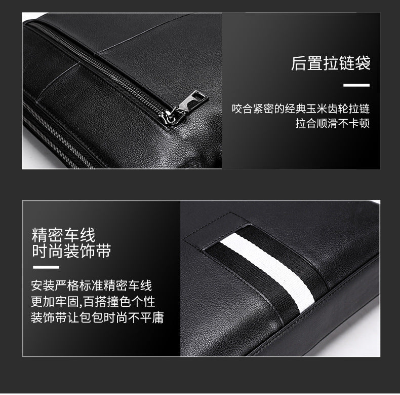 メンズショルダーバッグ 牛皮本革製 高品質 カジュアル斜めがけバッグ