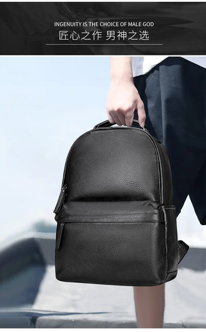 メンズリュック 牛皮 本革製 高品質 カジュアル 旅行バックパック