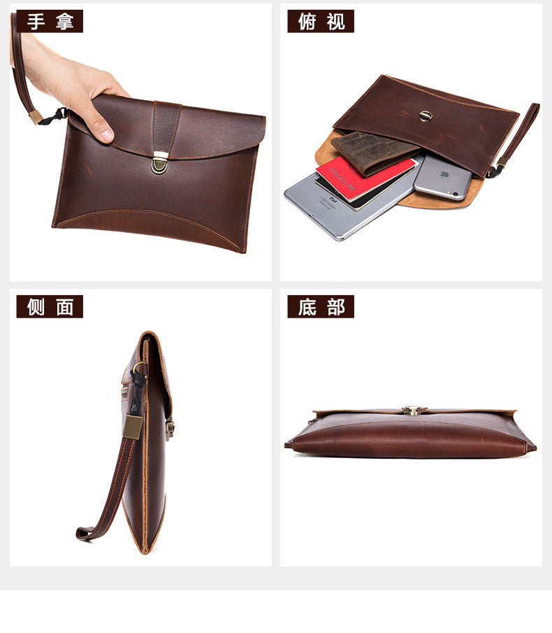 Men's Wallet Clutch Bag Casual File Bag Men's Wallet 