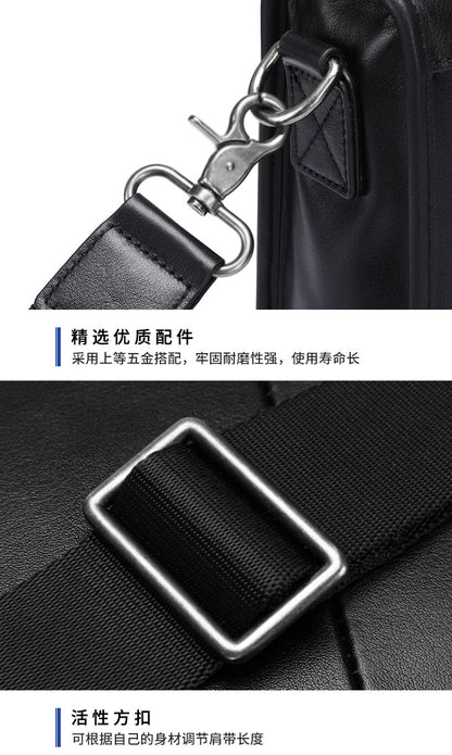 メンズハンドバッグ 手提げかばん 本革製 牛皮 パソコンバッグ ビジネスブリーフケース