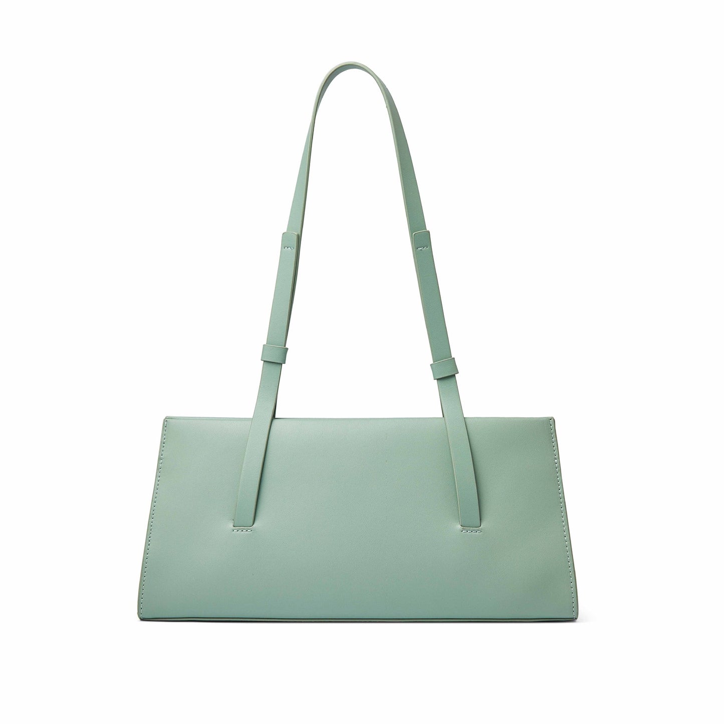 Genuine leather women's bag side single shoulder stick bag high quality shoulder bag goes with everything