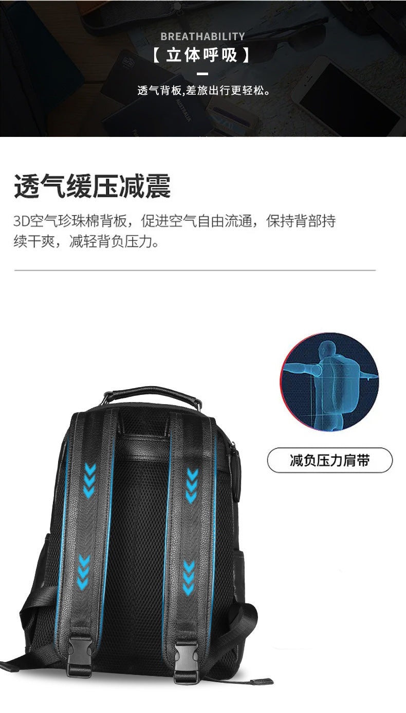 メンズリュック 牛皮 本革製 高品質 カジュアル 旅行バックパック