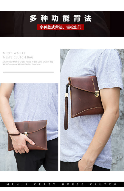 Men's Wallet Clutch Bag Casual File Bag Men's Wallet 