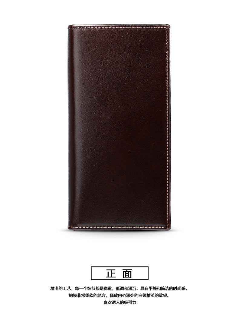 メンズ 長財布 牛皮本革製 小銭入れカード入れ  ビジネス  男性用ウォレット