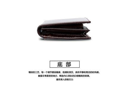 メンズ 長財布 牛皮本革製 小銭入れカード入れ  ビジネス  男性用ウォレット