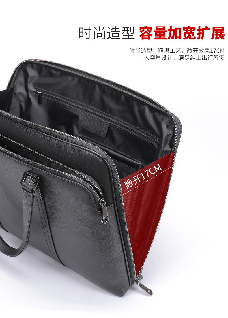 メンズ手提げかばん ブリーフケース 牛皮本革製 ビジネス 弁護士 パソコンバッグ カジュアル ファッション 男性用ハンドバッグ