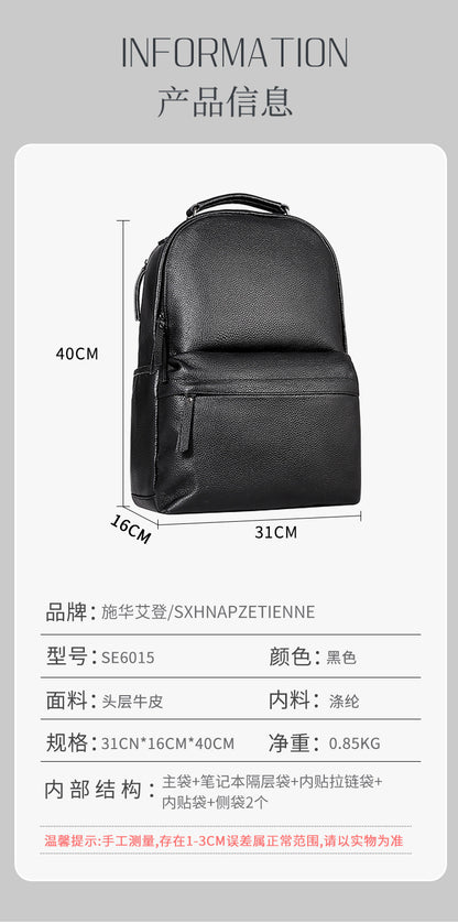 メンズリュック 牛皮 本革製 高品質 カジュアル 旅行バックパック