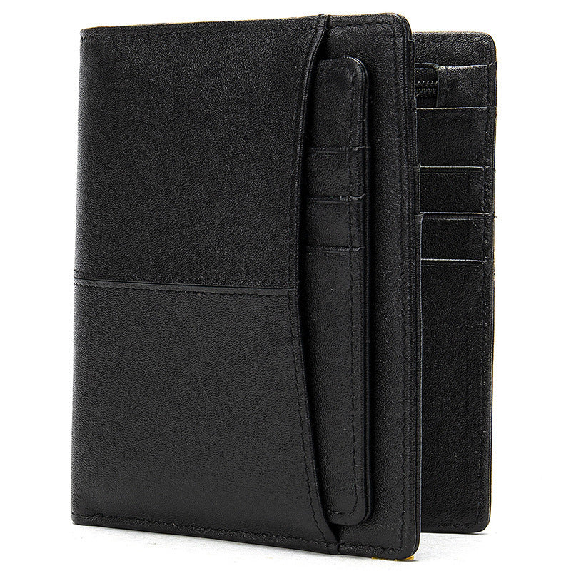 Men's Wallet Cow Leather Genuine Leather Separable Men's Wallet Card Bag 