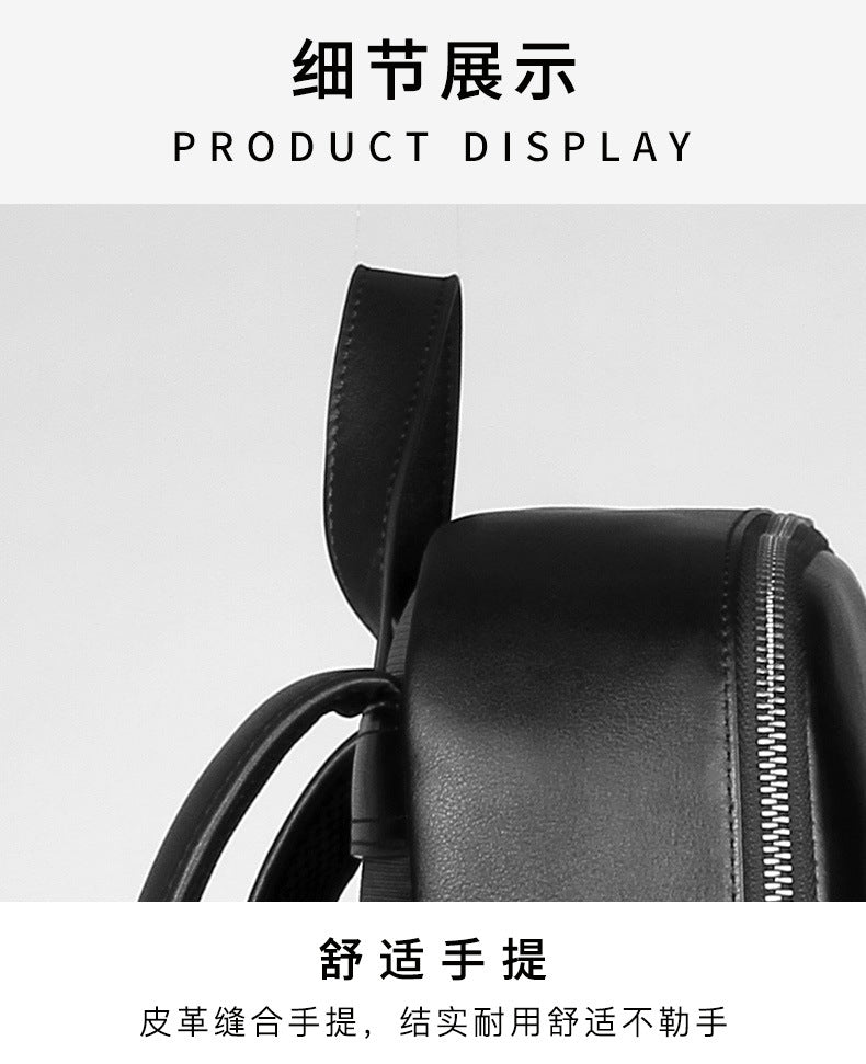 メンズリュック 牛皮本革製 高品質 韩国カジュアル スポーツバックパック